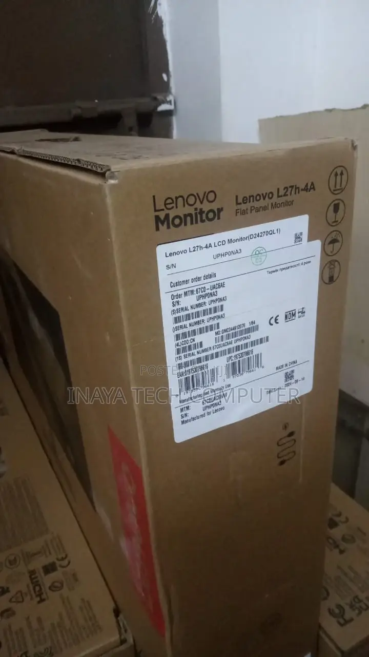 Lenovo L27h-4a 27′′ QHD Monitor
