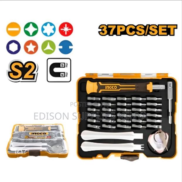 Screwdrivers Ingco 37 PCS Precision Screwdriver Set - thumbnail 3
