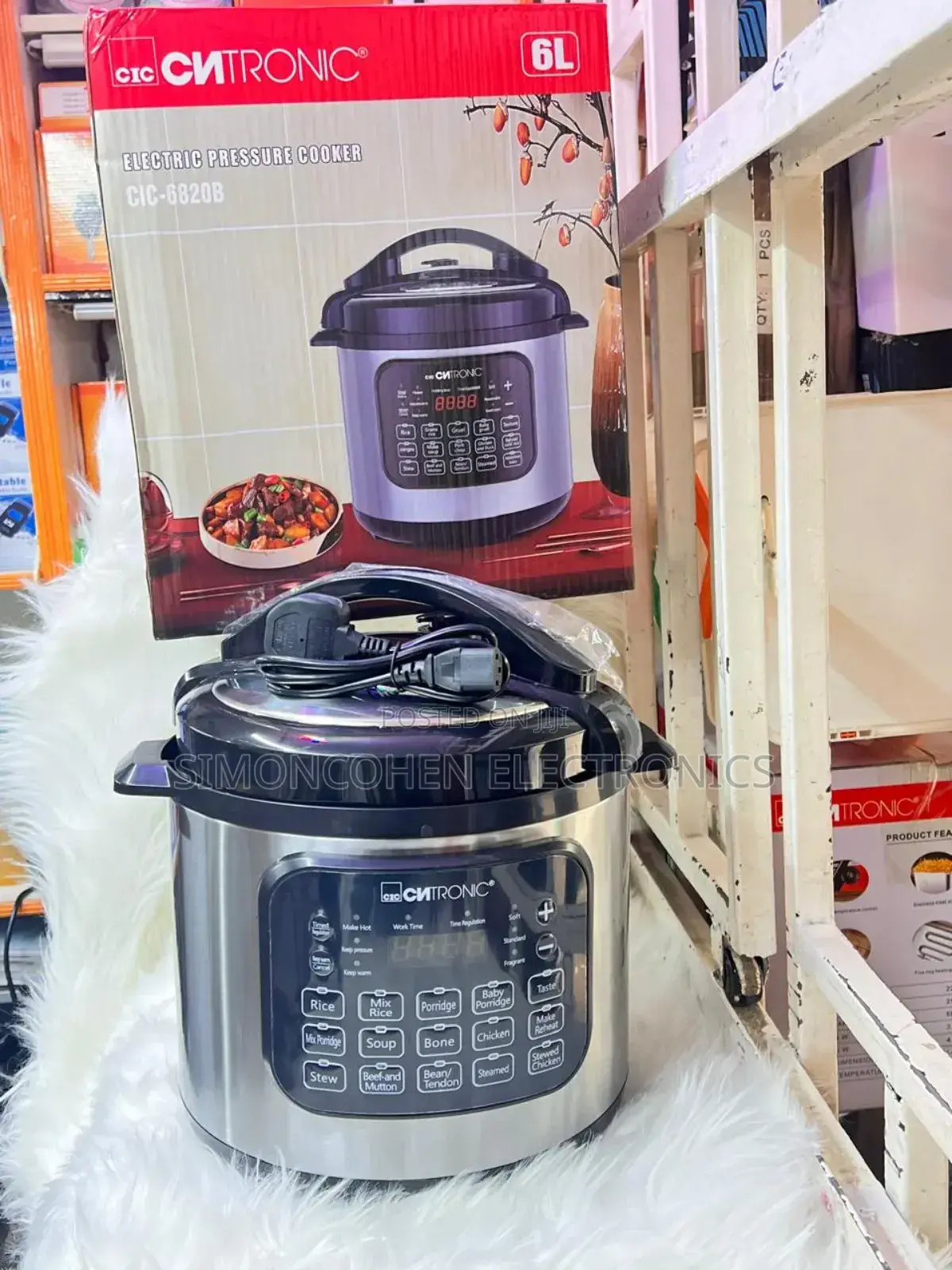 Cntronic 6litres Electric Pressure Cooker