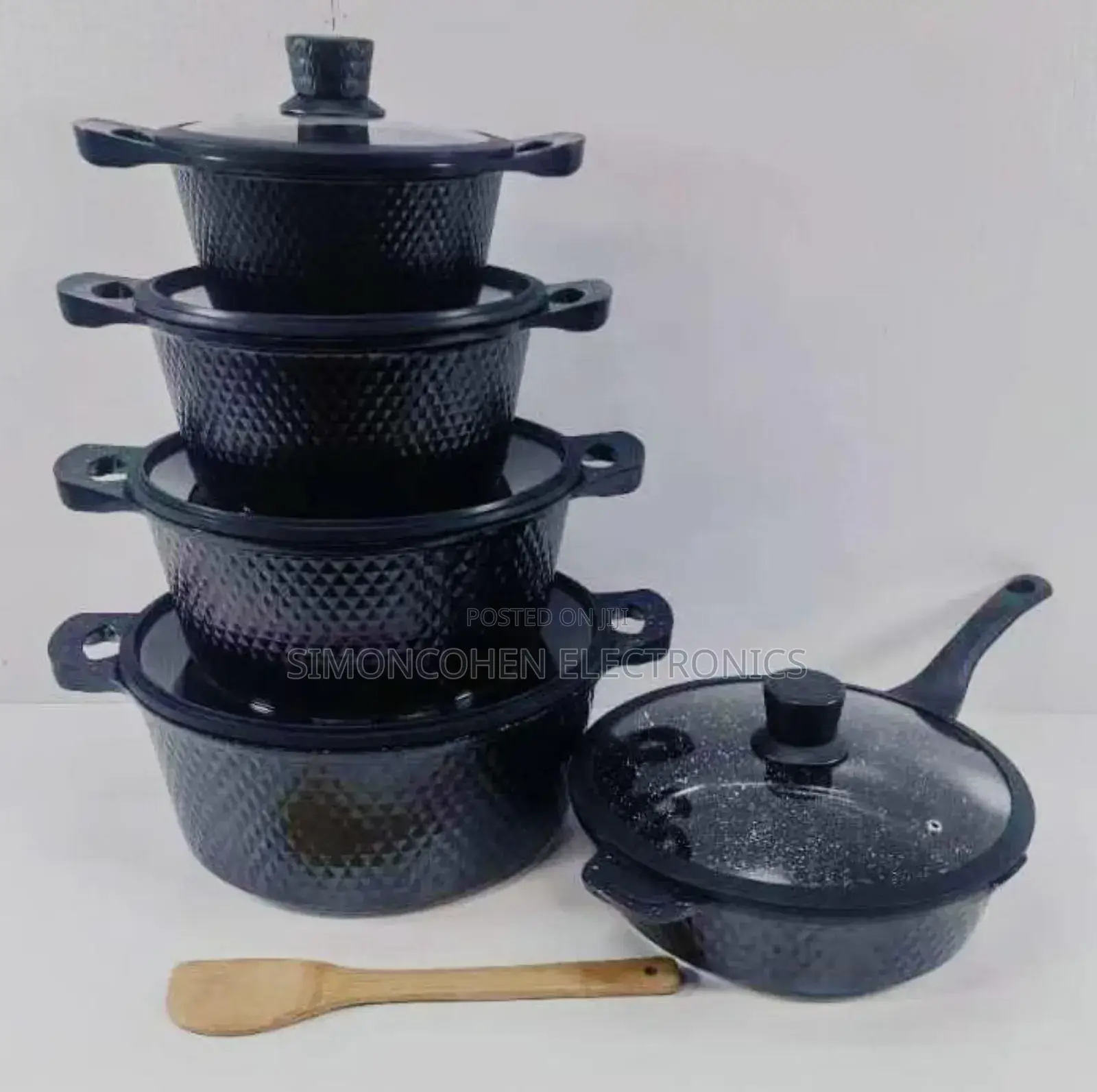Bosch 11pc Cookware With Silicone Lid Covers