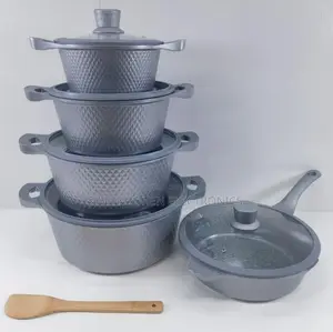 Bosch 11pc Cookware With Silicone Lid Covers