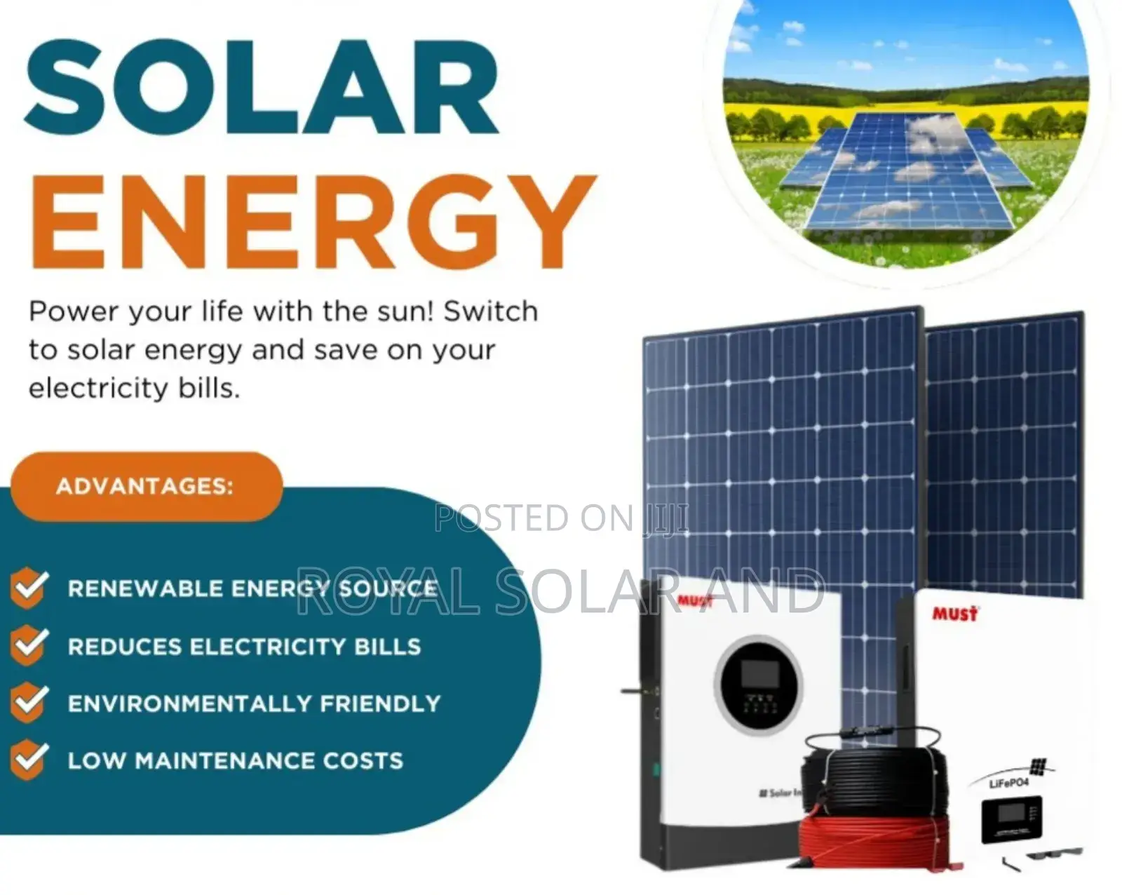 3kva Solarkit With Lithium Battery