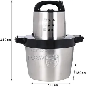 Chopper 1600 Watts, Stainless Steel, 6 Litres
