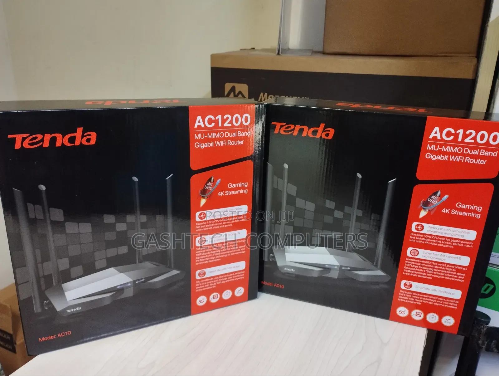Tenda Ac10 Ac1200 Dual Band Gigabit Wifi Router