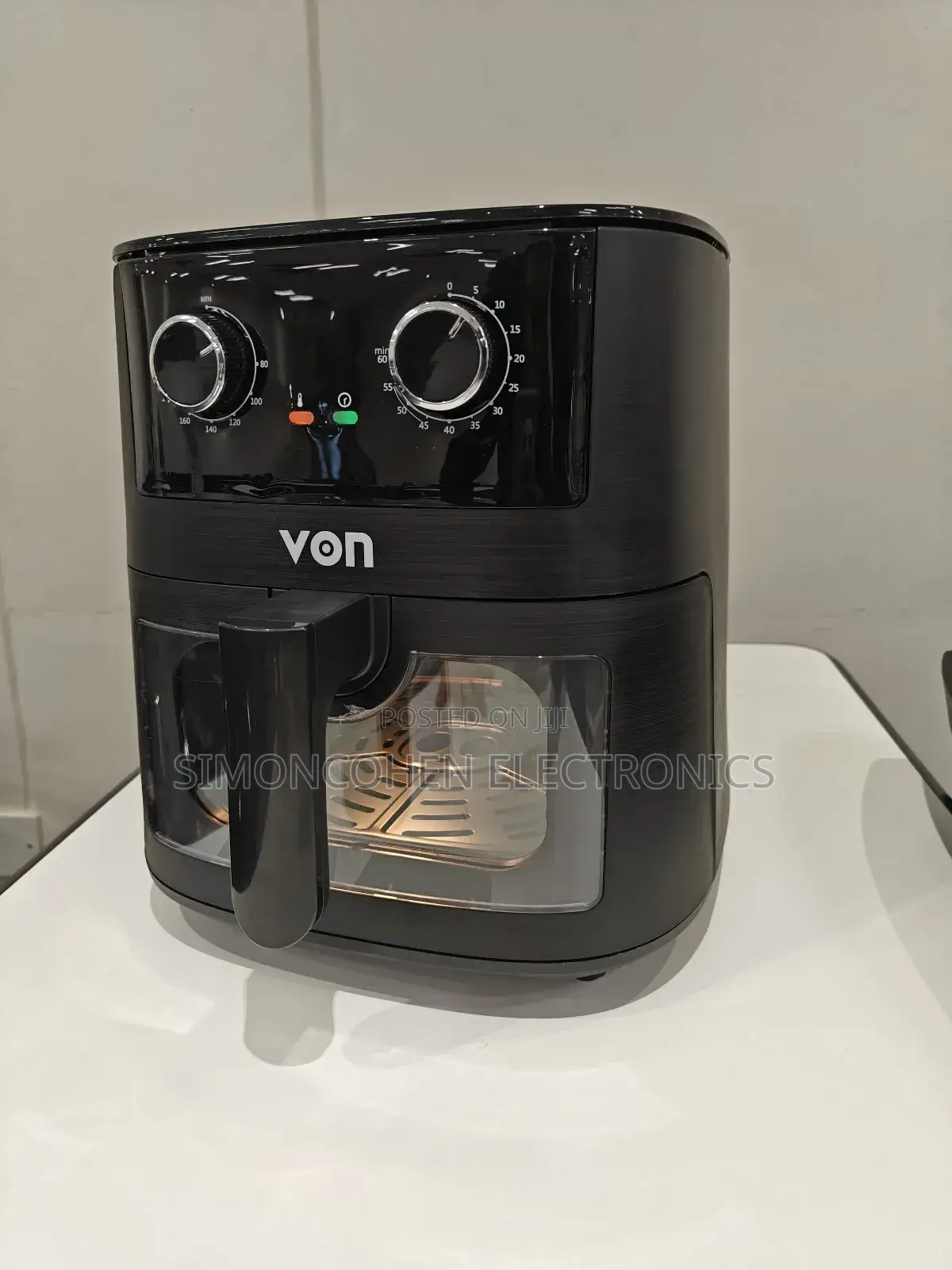 Von Air Fryer 6.5litres Manual Vaf065mck