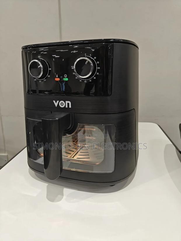 Von Air Fryer 6.5litres Manual Vaf065mck