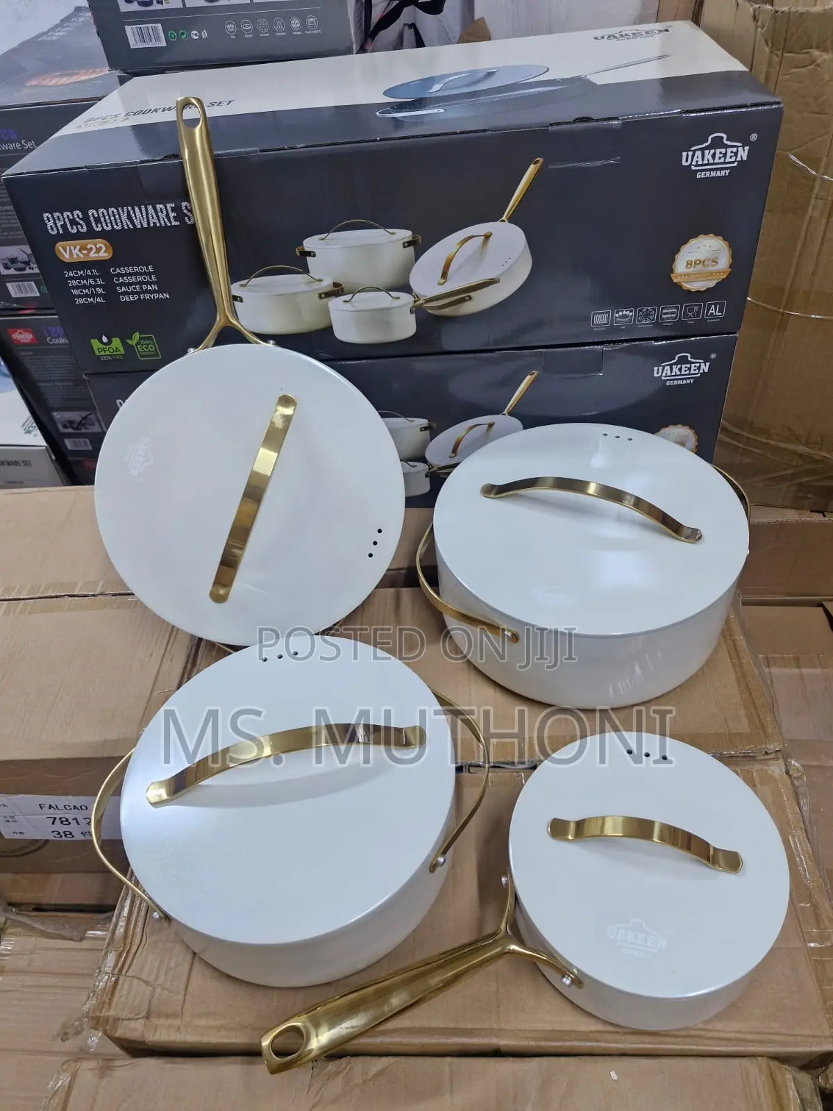 Aesthetics!! New New Available 8pcs Cookware Set