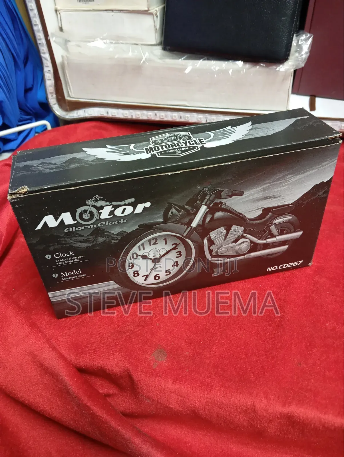 Motor Alarm Clock.