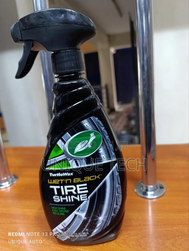 Turtle Wax Wet Black Tire Shine (Deep Gloss Protection)