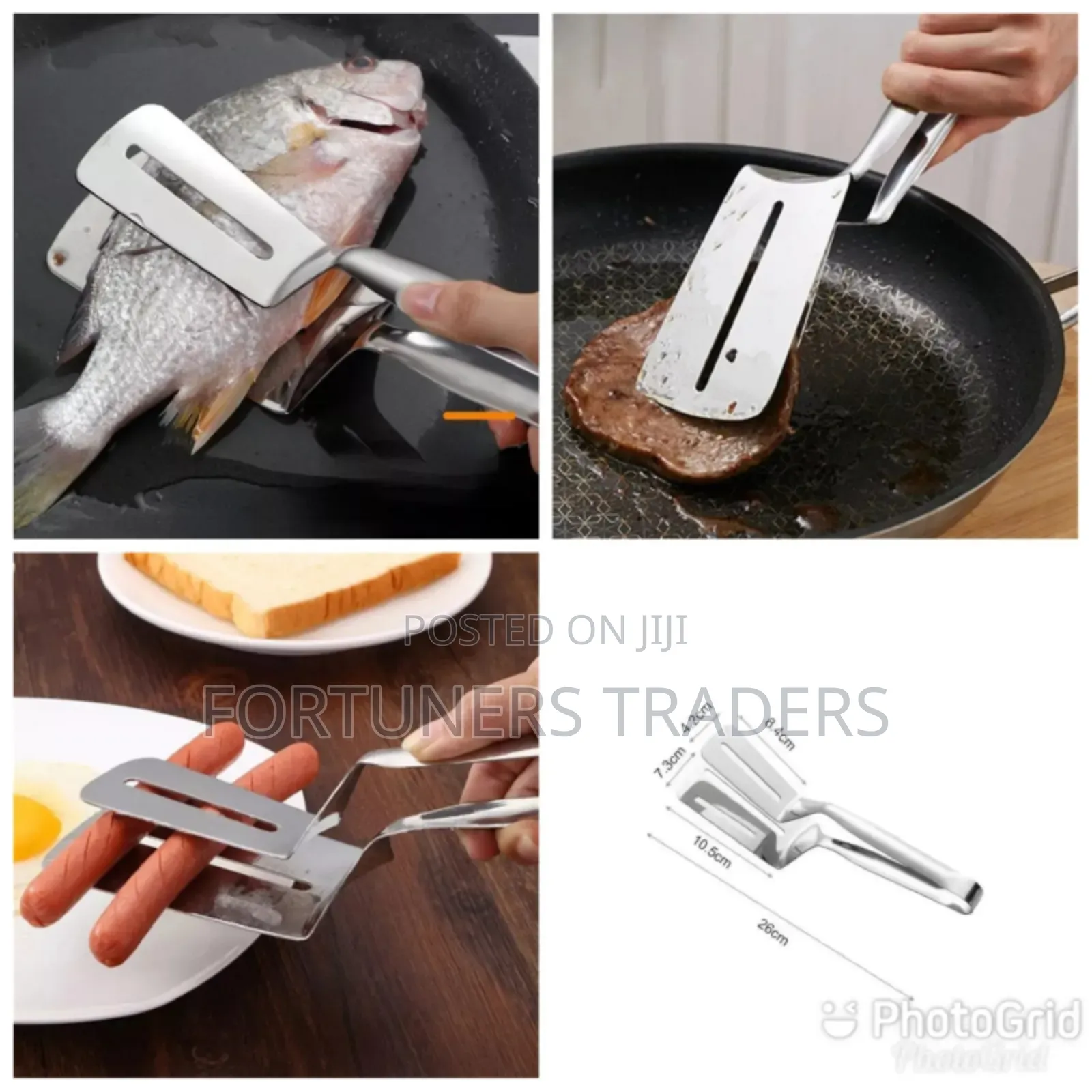 *Metallic Food Tongs*