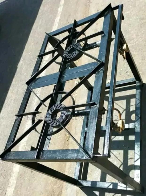 Mild Steel 2 Burner Jiko ,Durable
