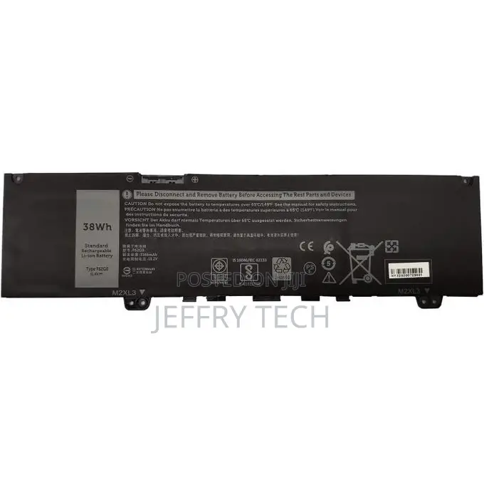 Dell 38wh Type F62g0 Laptop Battery for Inspiron 13 7000 2-I