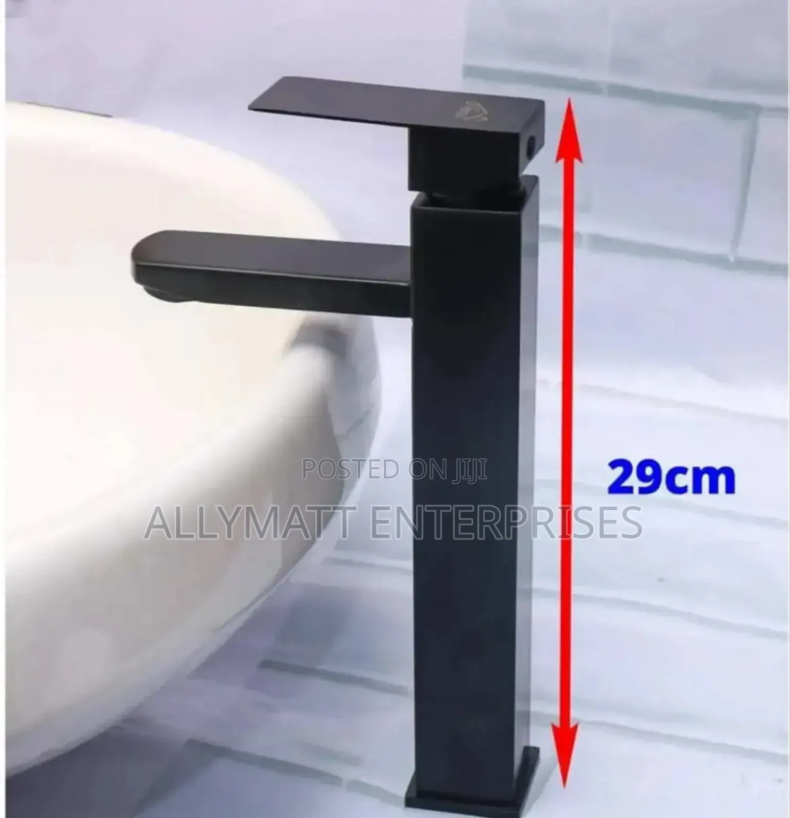 Black Counter Top Mixer Tap