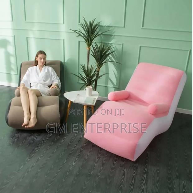 *New Design Inflatable Seat With Armrest/ Lazy Sofa Pump