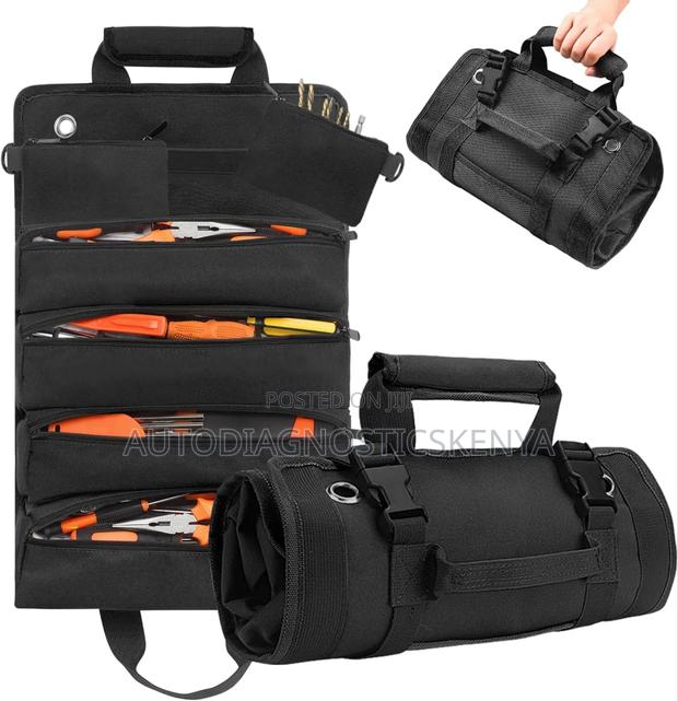 Roll Up Foldable Portable Tool Storage Bag - main view