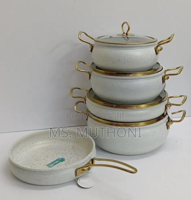 Modern 9pcs Heavy Granite Cookware Set* - main view