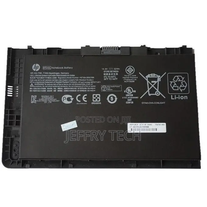 Hp New Laptop Battery for Elitebook Folio 9470 9470m 9480m