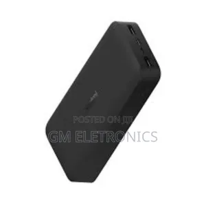Redmi 18w 20000 Mah Fast Charger Powerbank(Black)
