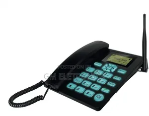 Sq Ls 820–Fixed Wireless Desktop Phone – Black