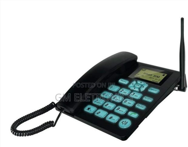 Sq Ls 820–Fixed Wireless Desktop Phone – Black