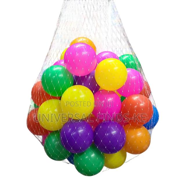 50pcs Small Size Softball Set Pack Colourful Balls - thumbnail 2
