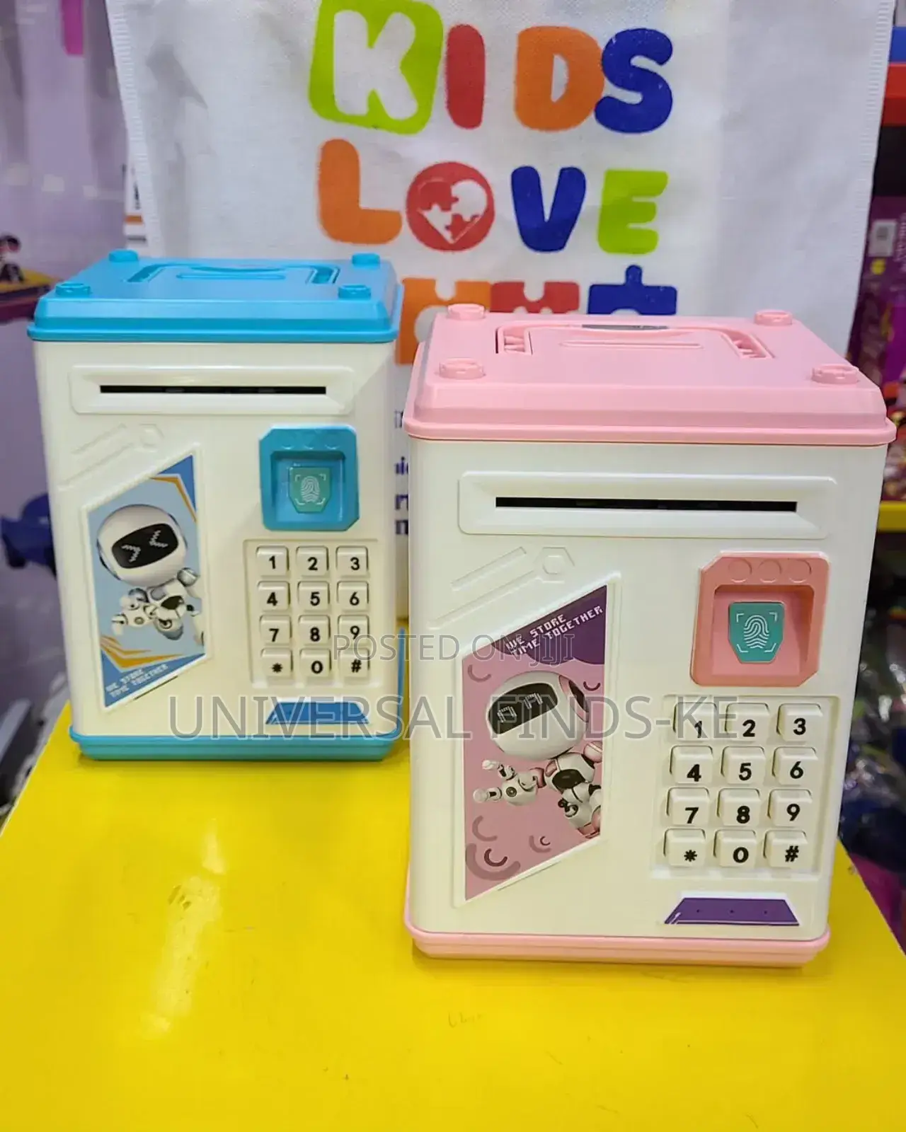 Kids Piggy Bank Atm Bank for Children