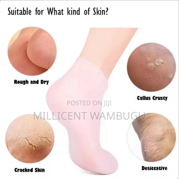 Spa Women Moisturizing Silicone Socks - thumbnail 3