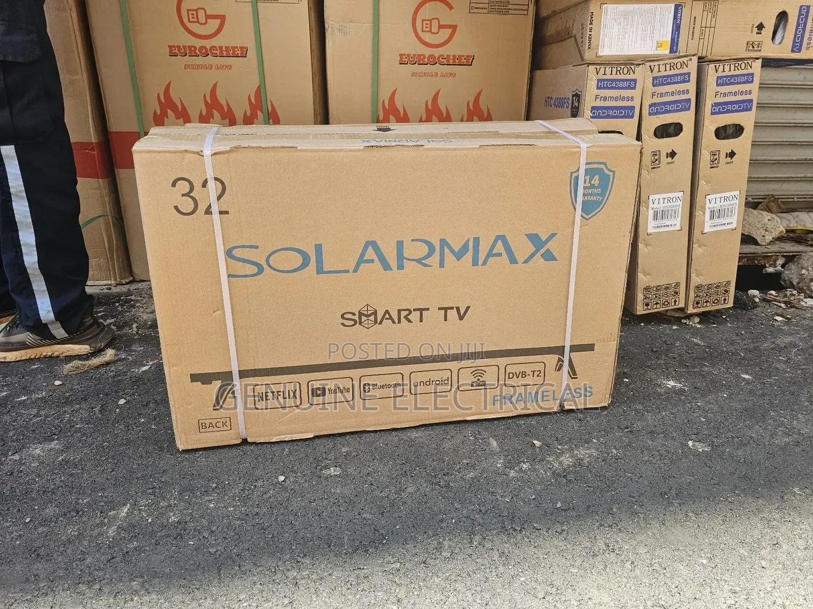 Solar Max 32 Inches Smart Android Tv