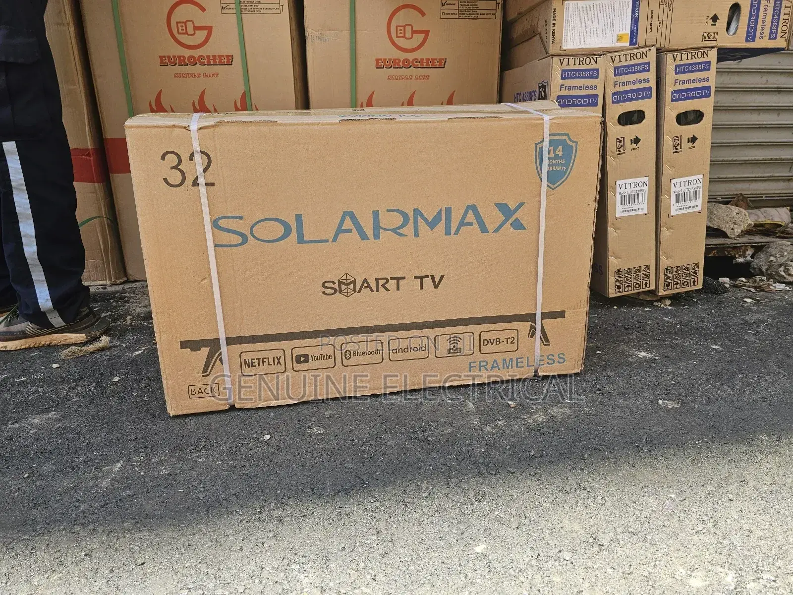 Solar Max 32 Inches Smart Android Tv