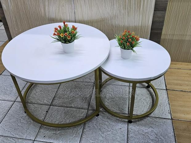 White Nesting Table - thumbnail 2