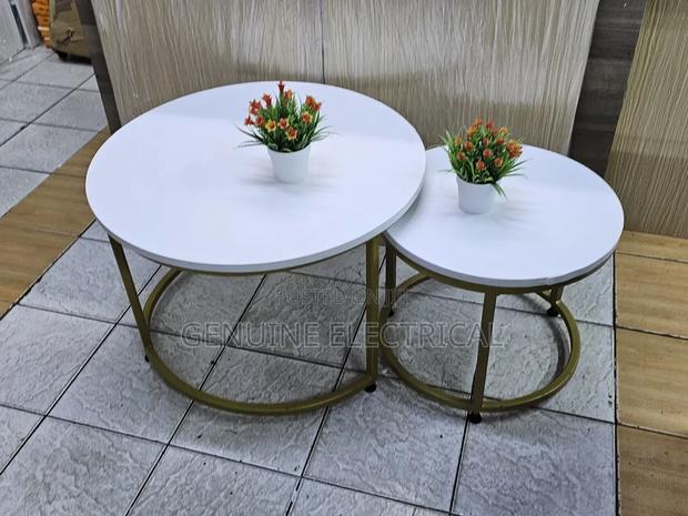 White Nesting Table - thumbnail 3