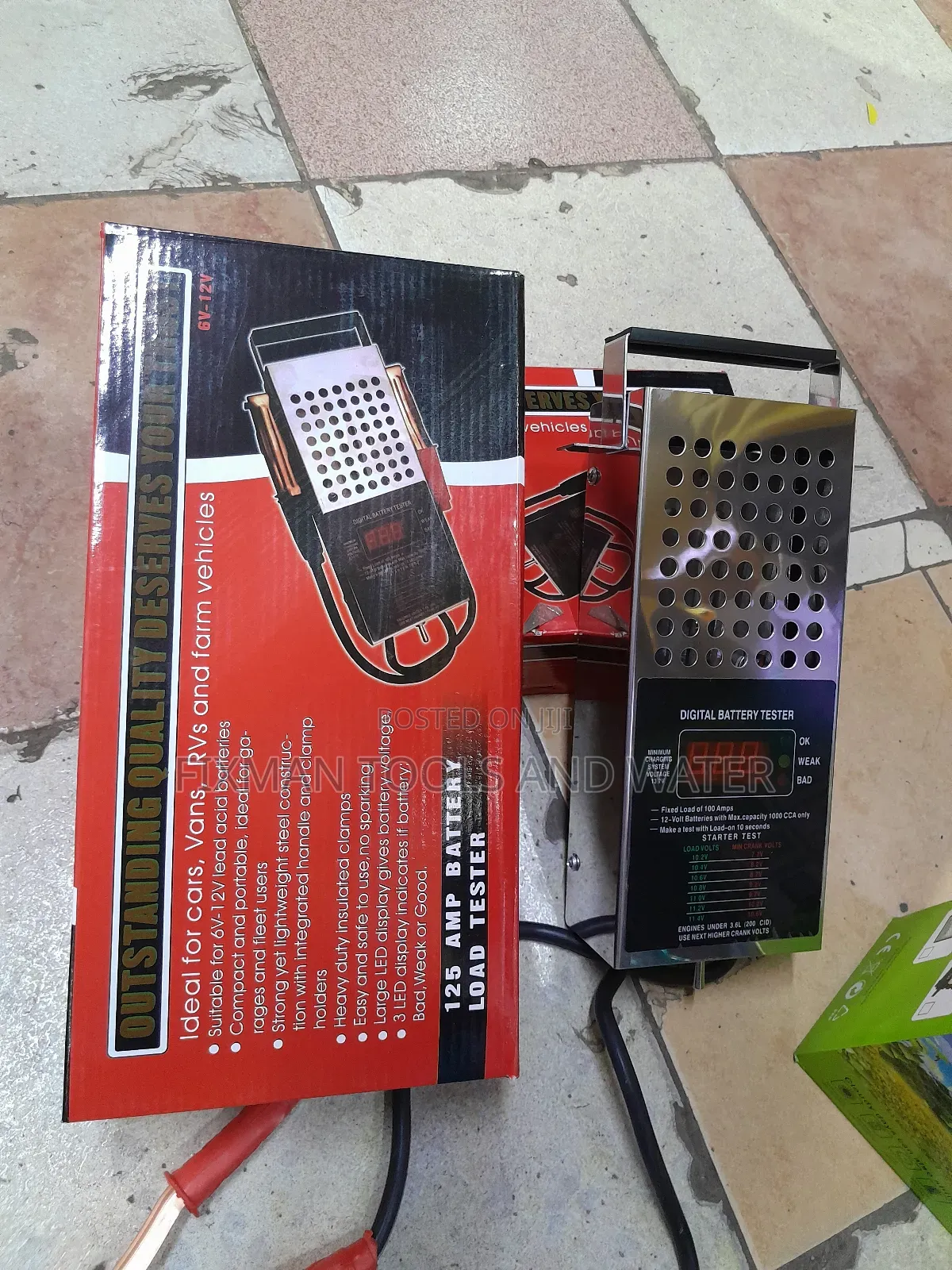 Battery Load Tester 128 Amps