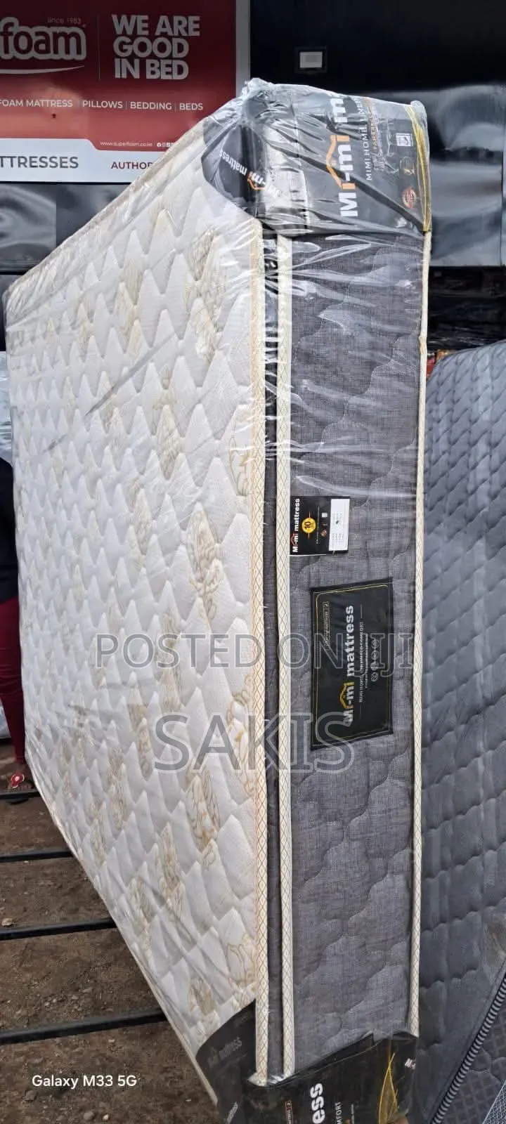 Distinctive! 6 X 6 X 12" Spring Mattresses With Pillow Top!