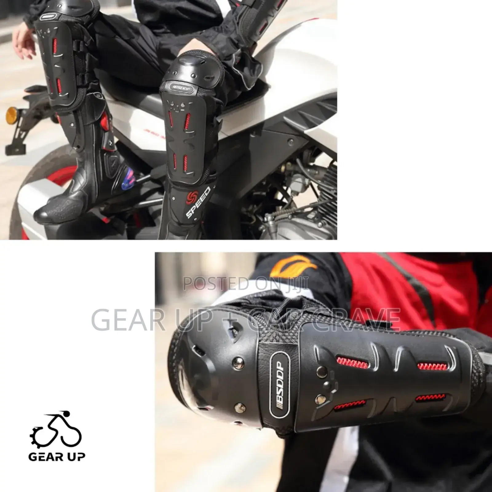 Motorbike Gear
For Rider Elbow and Knee Guard Protection