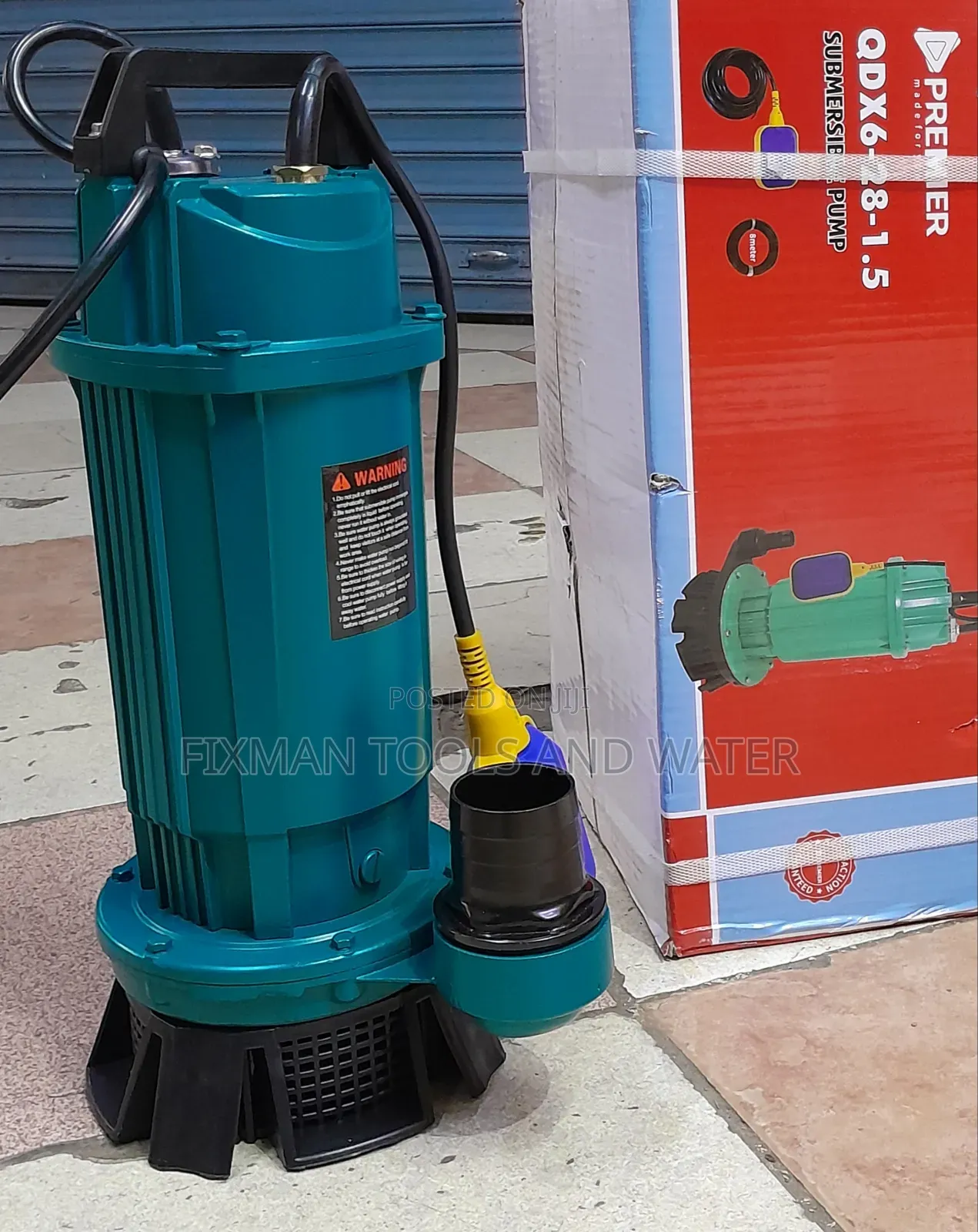 Powerful Premier Drainage Water Pump 2hp 28m Head