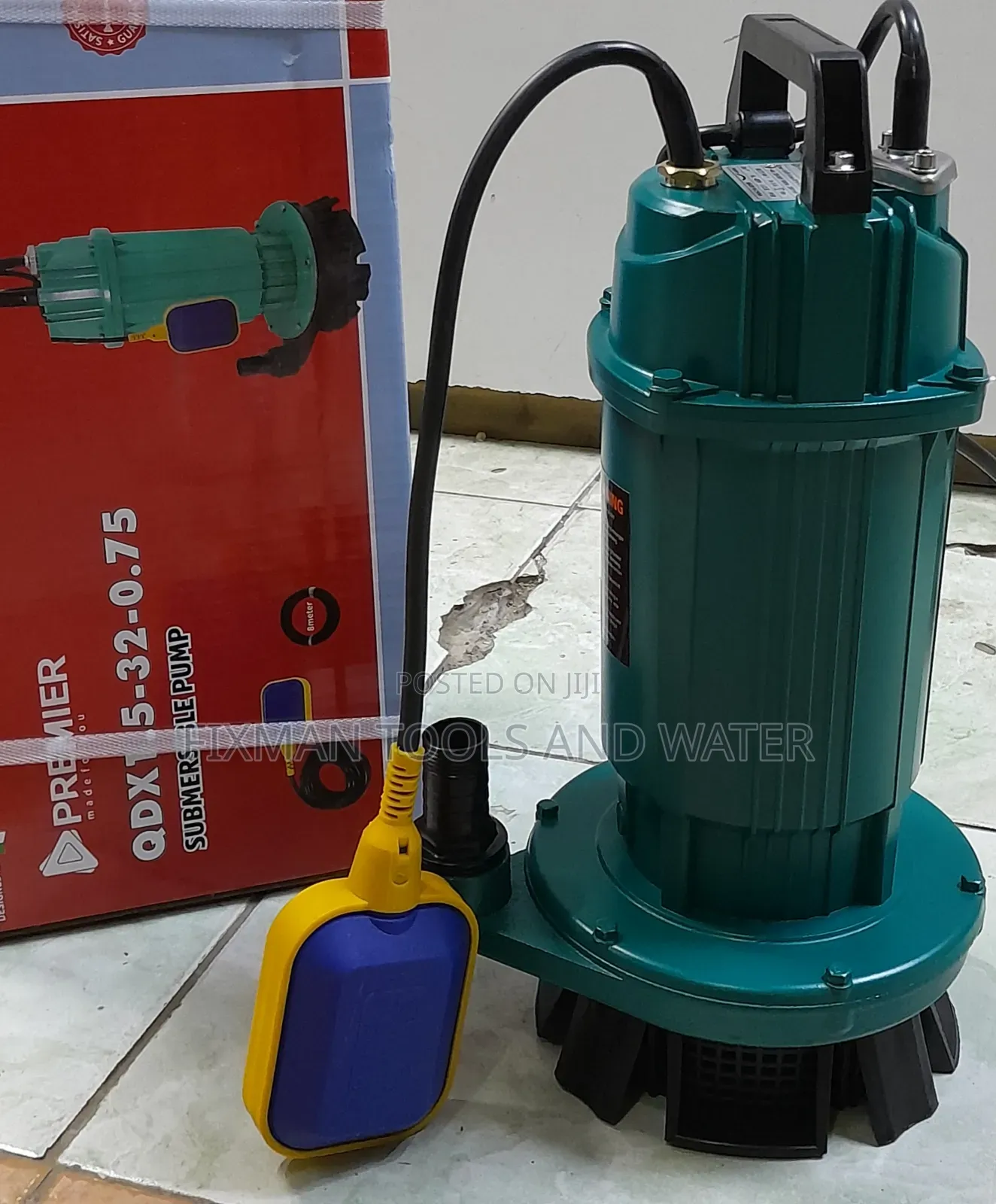 Premier Deep Well Water Pump 1hp 32m 100feet Deep