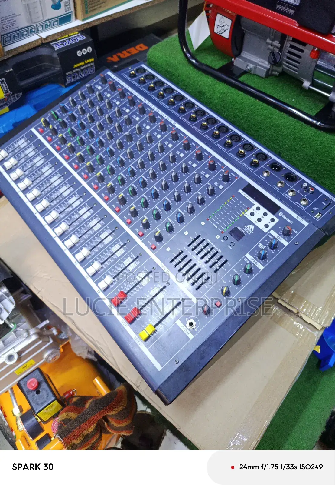 12 Channel Powered Mixer