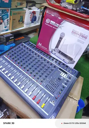 Wireless Microphone With Powered Mixer