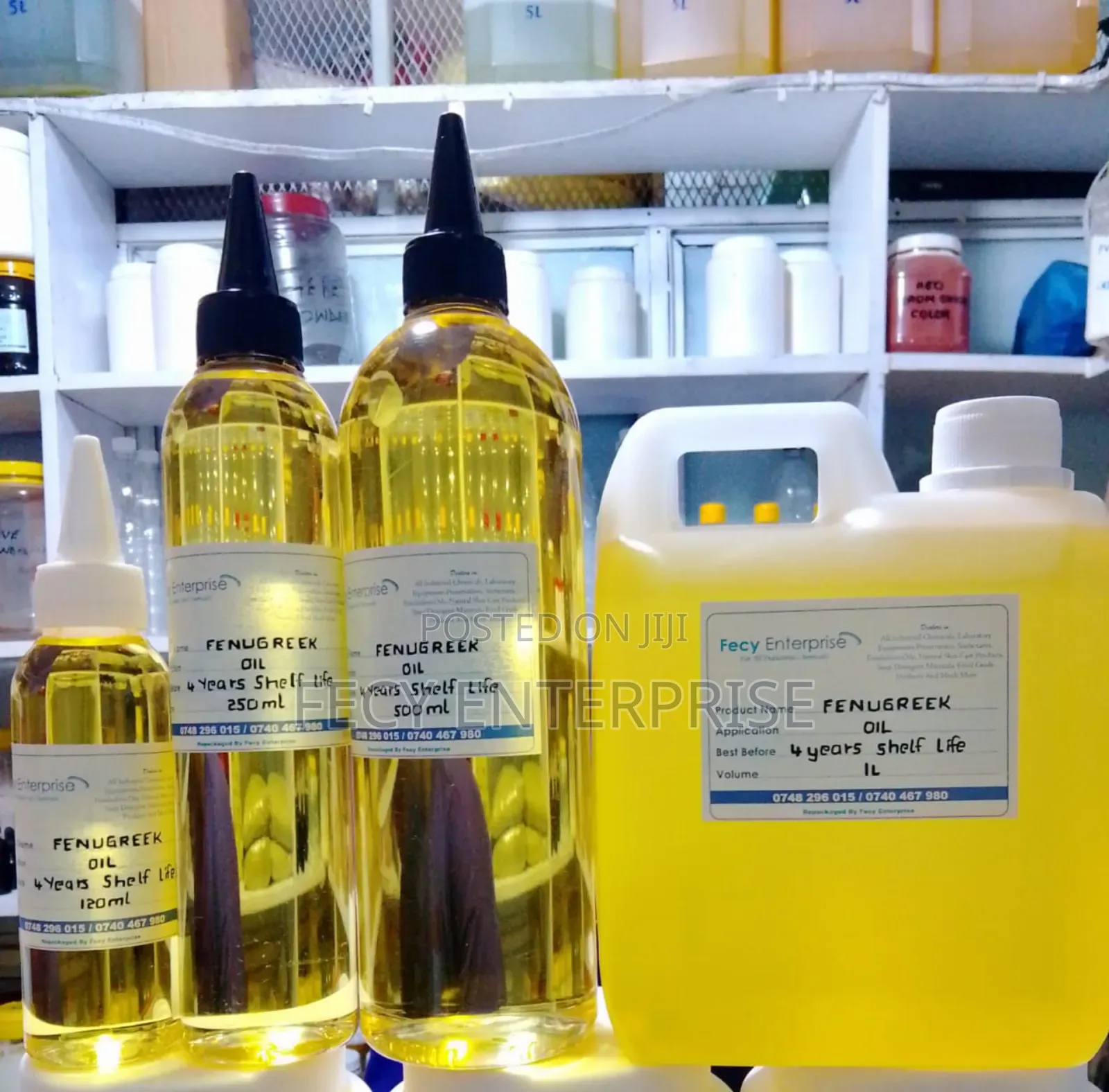 Fenugreek Oil – (100% Natural Cold-Pressed) Pure Organic Carrier Oil