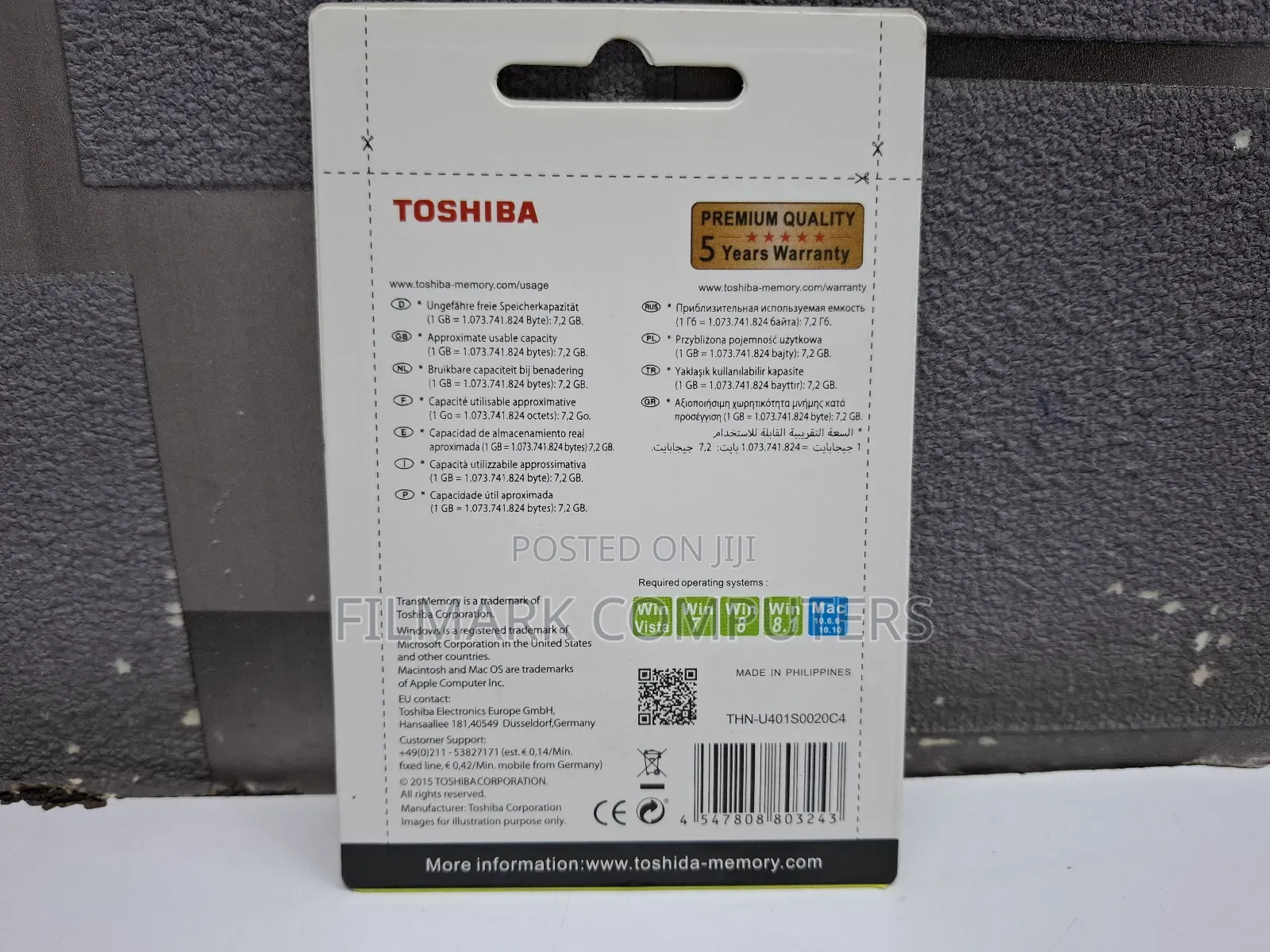 Toshiba Usb Flash Drive 2gb U401