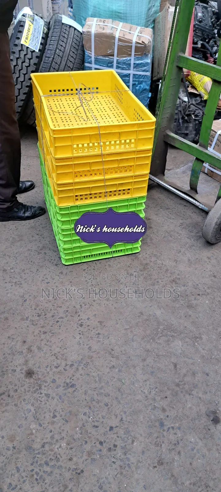 Quality Half Bread Plastic Crates