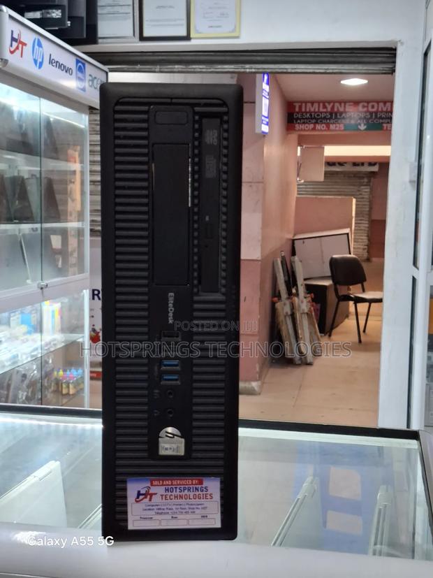 Desktop Computer HP EliteDesk 800 8GB Intel Core I7 HDD 500GB - thumbnail 3