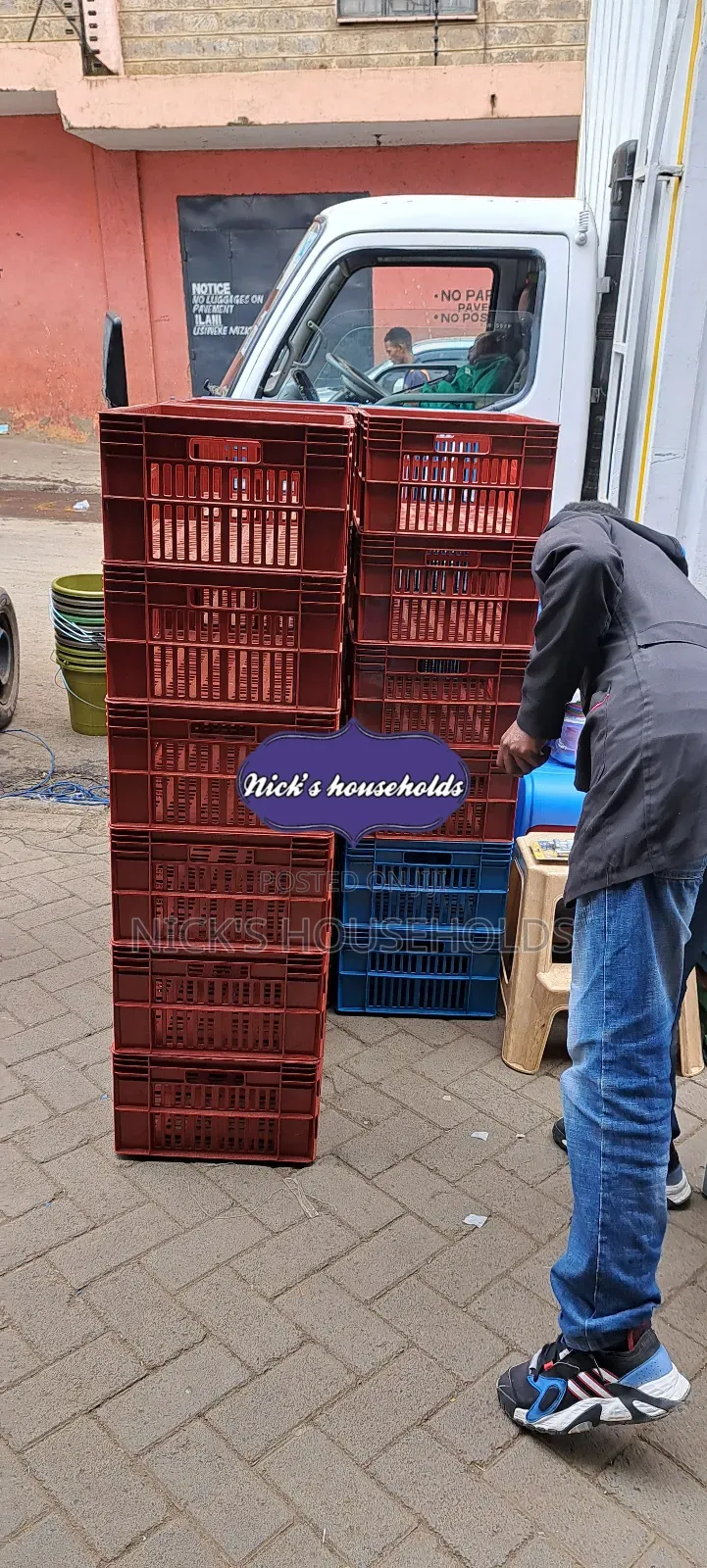 Commercial Plastic Crates