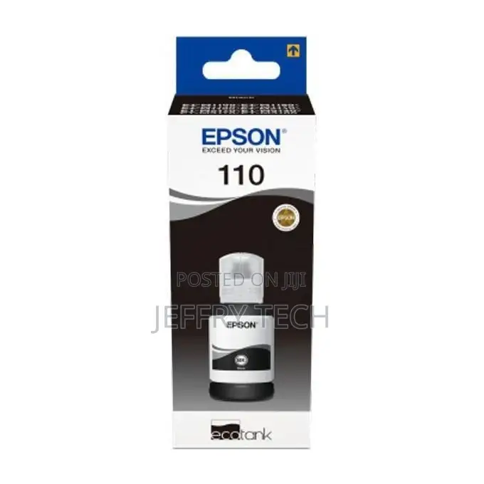 Epson Ink Cart 110 Black Ink (120 Ml) - C13t03p14a