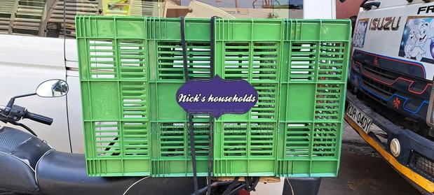 Polystack Green Plastic Crates - main view