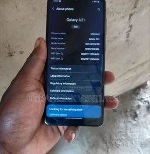 Samsung Galaxy A31 64 GB Black