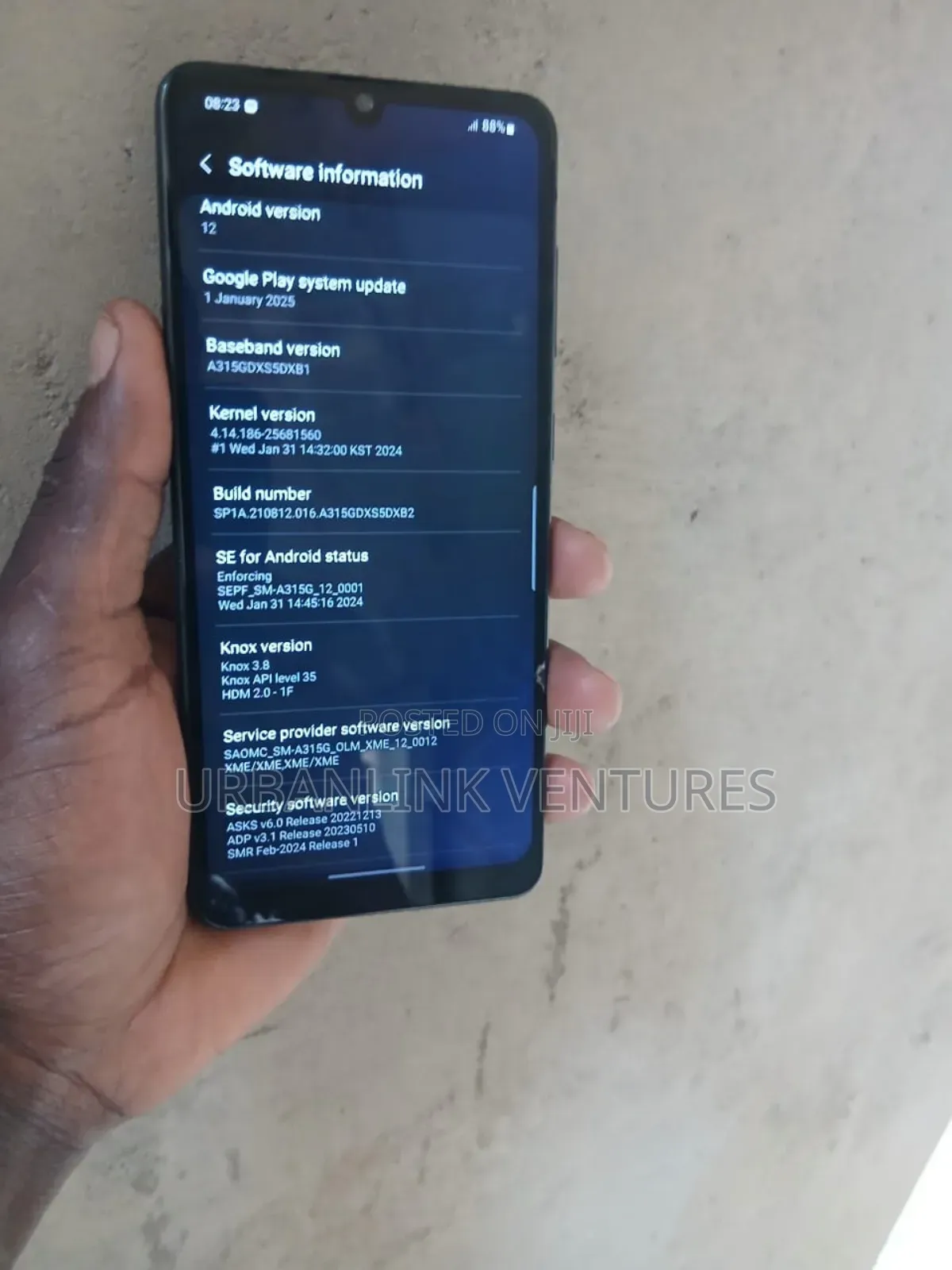 Samsung Galaxy A31 64 GB Black