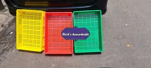 Assorted Colour's Plastic Crates