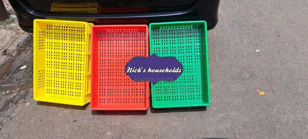 Assorted Colour's Plastic Crates - main view