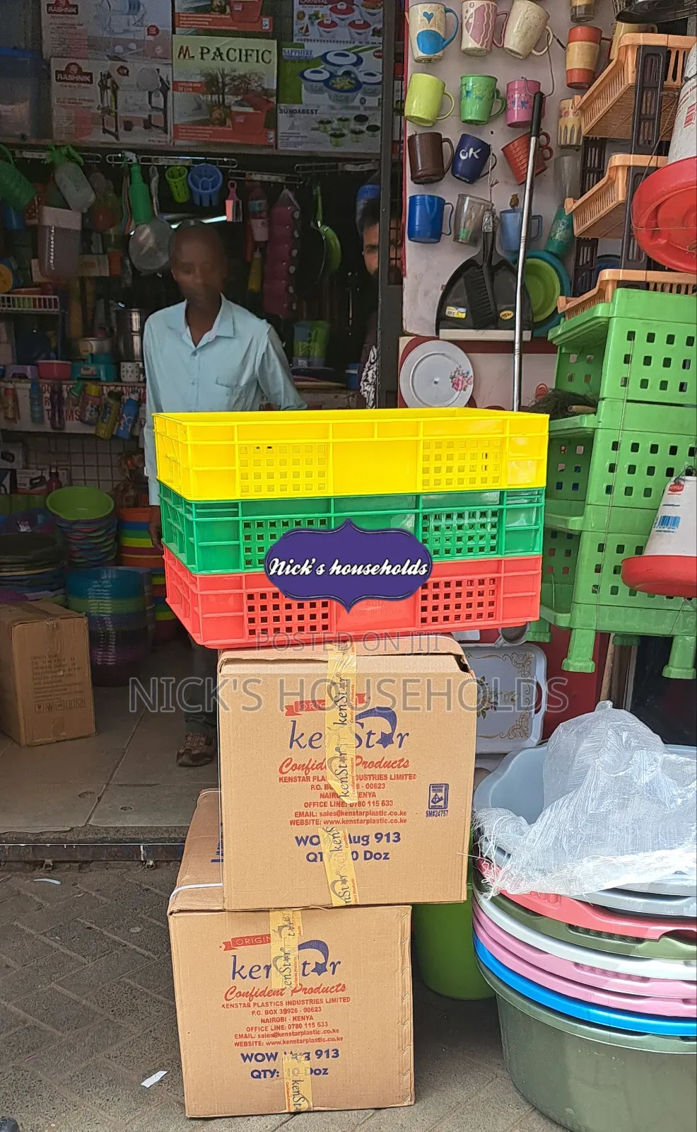 Polystack Half Crates in Stock
